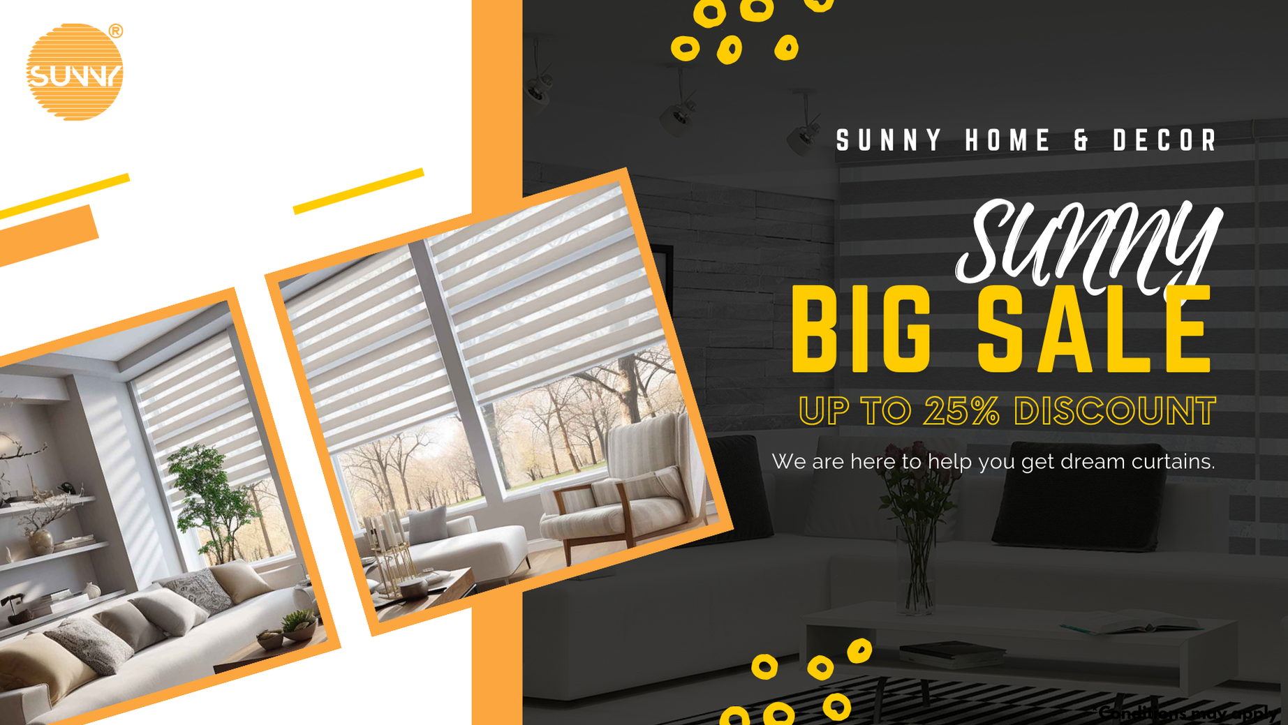 Sunny blinds Spring Sale