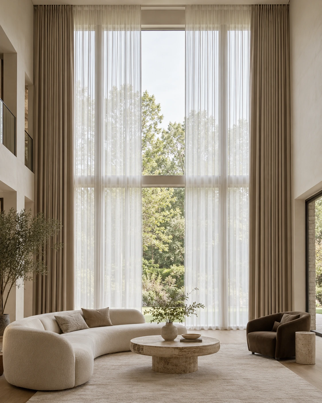 Warmth, from ceiling to floor