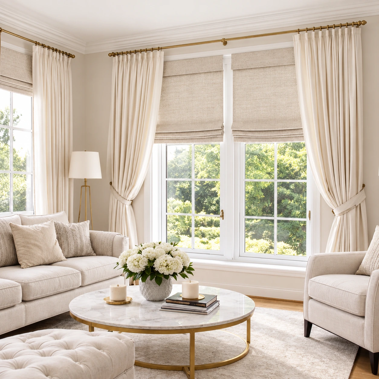 Soft folds. Lasting character